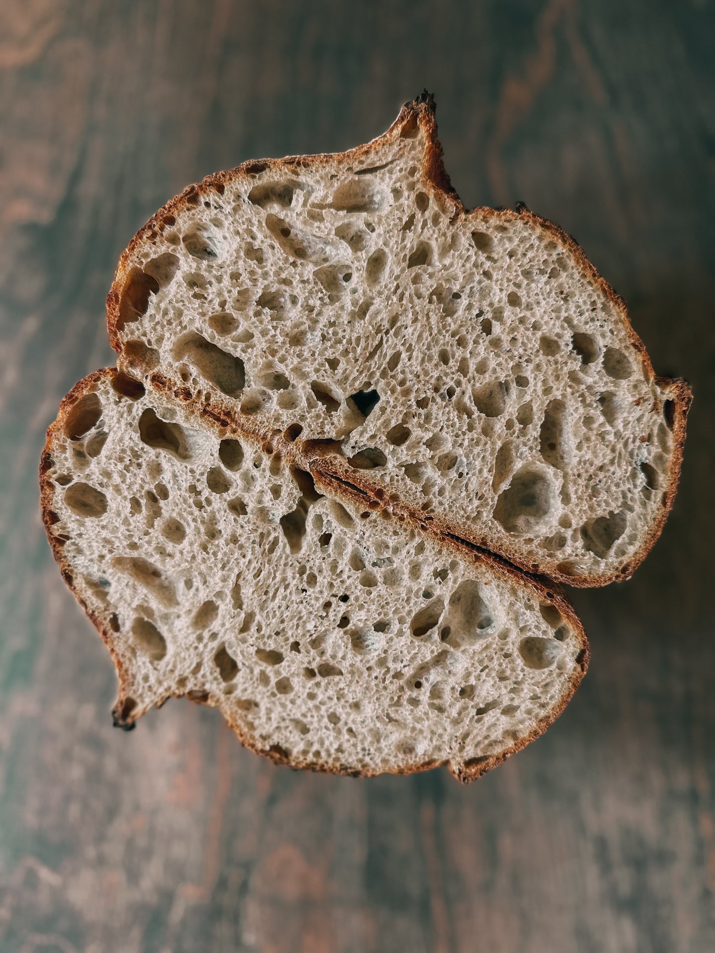 Country Sourdough Loaf (Whole Wheat & Rye)